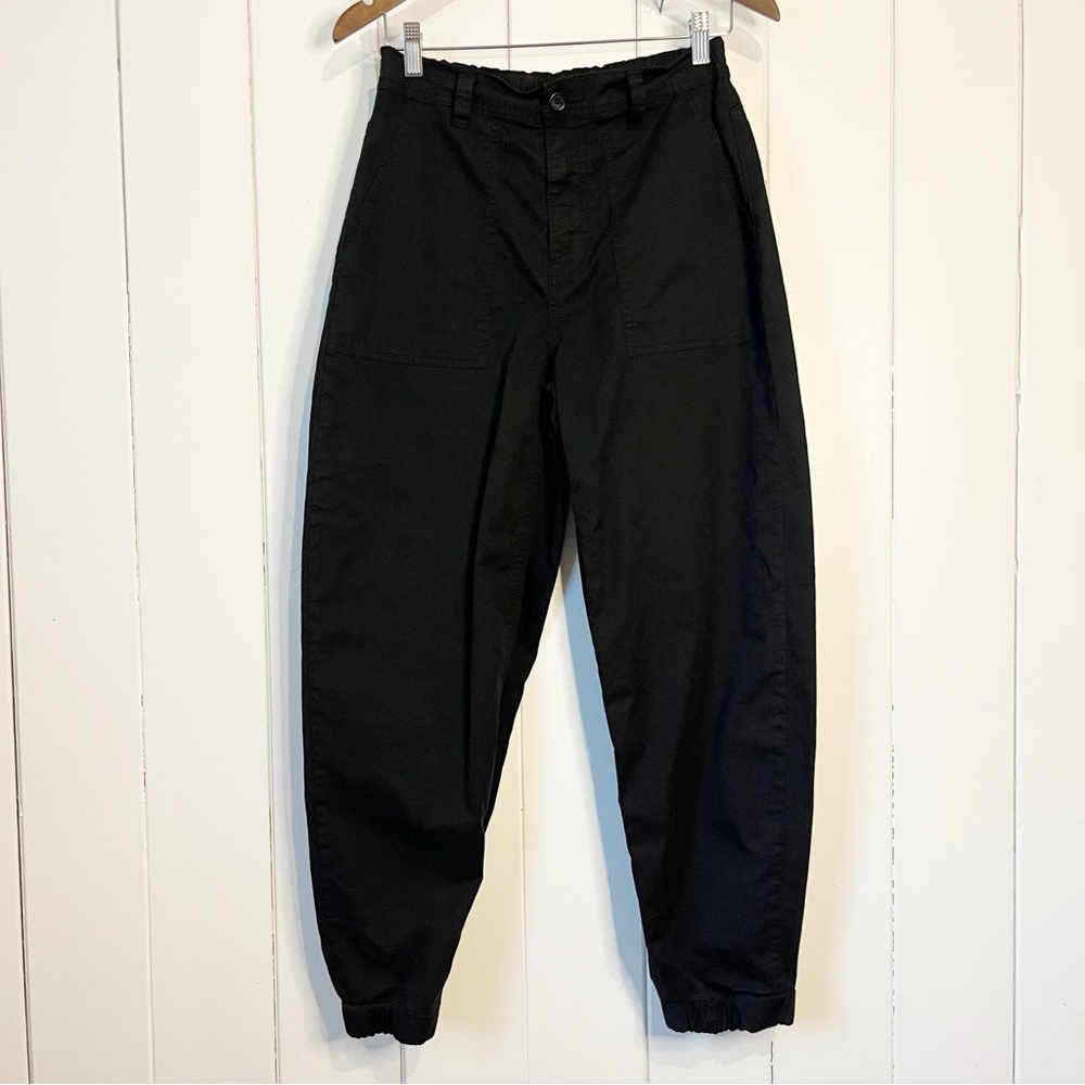 Noisy May Black Elasticated Cuff Cargo Pants. Size Small.